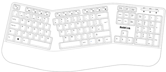 TOUCH Ergonomic Keyboard